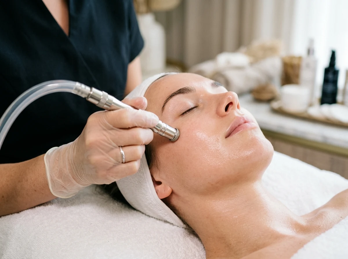 Microdermabrasion Facial with Extraction